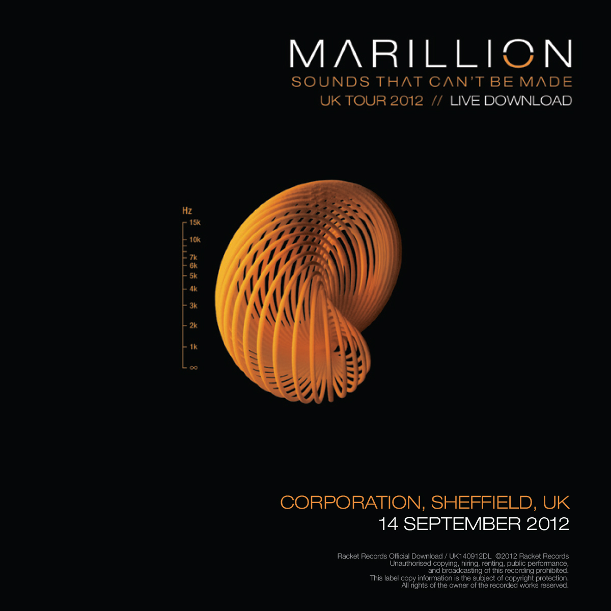 Corporation, Sheffield, UK<br>14th September 2012 Live Download 320kbps