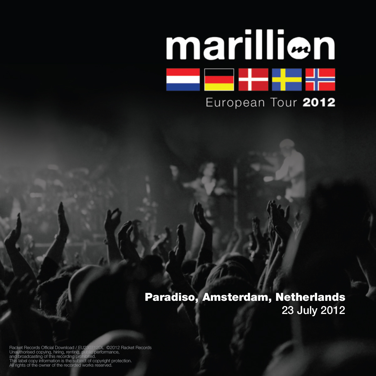 Paradiso, Amsterdam, NL<br>23rd July 2012 Live Download 320kbps