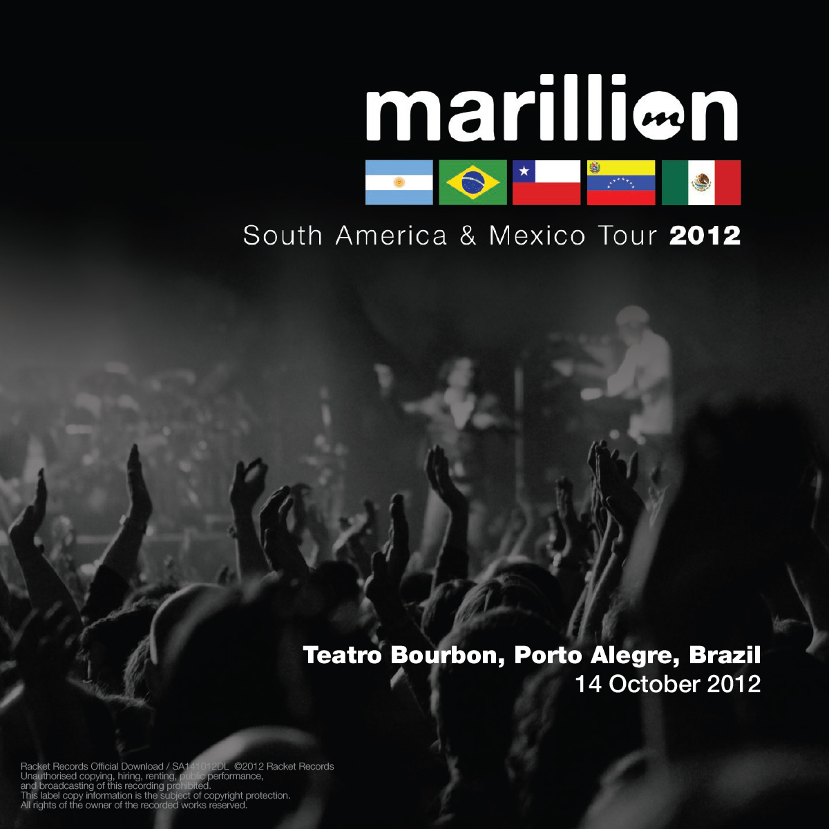 Bourbon, Porto Alegre, BR<br>14th October 2012 Live Download 320kbps