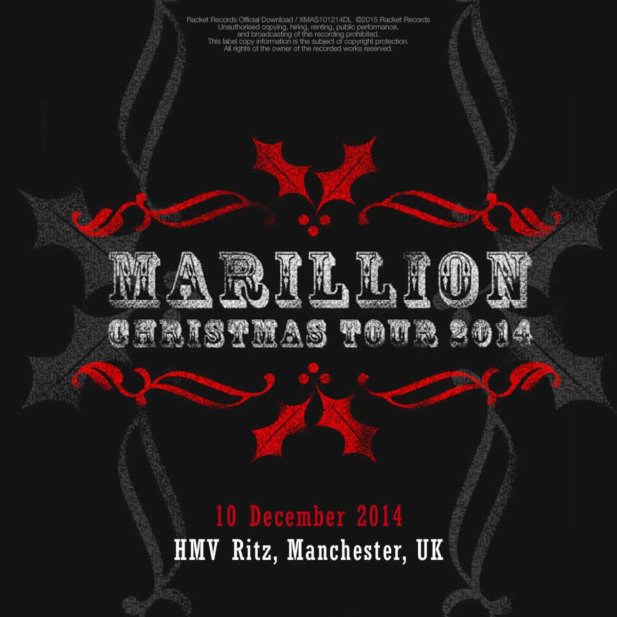 HMV Ritz, Manchester, UK<br>10th December 2014 Live Download 320kbps