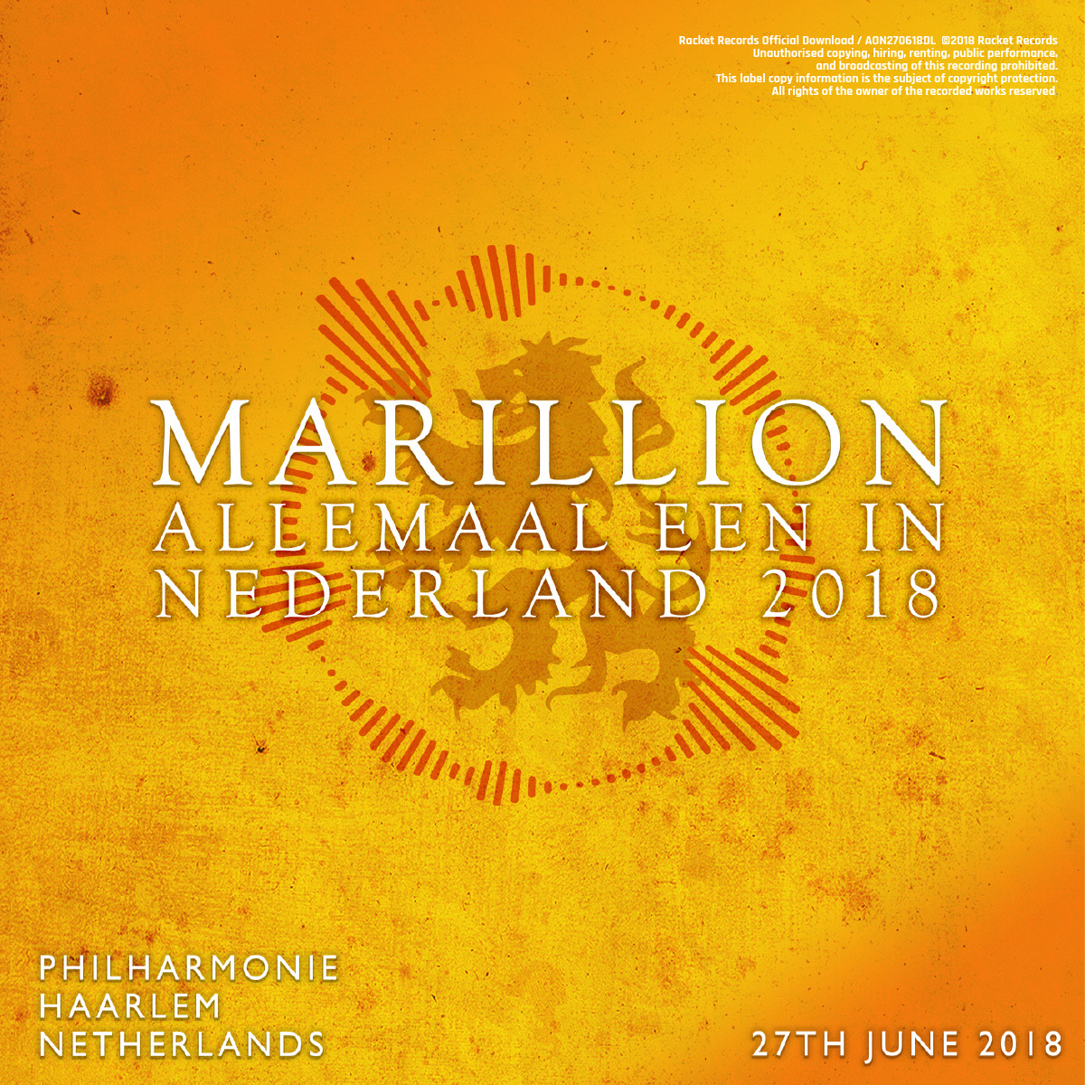 Philharmonie, Haarlem, NL<br>27th June 2018 Live Download 320kbps