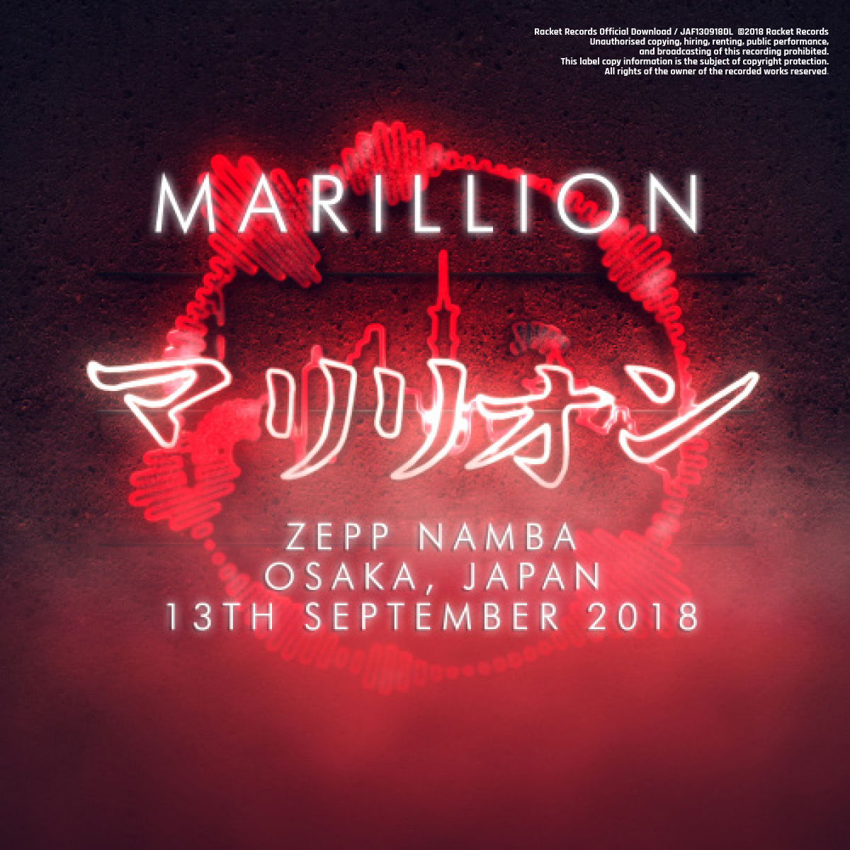 Zepp Namba, Osaka, JP<br>13th September 2018 Live Download 320kbps