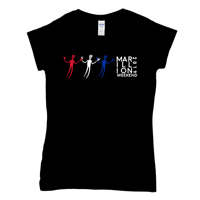 UK Weekend '19 Design Ladies Black V-Neck