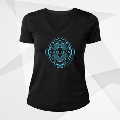 Friends UK Tour '19 Design Ladies Black V-Neck