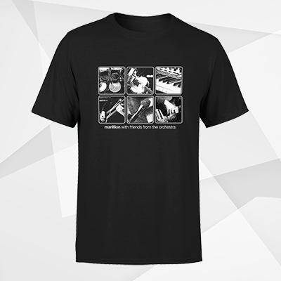 Friends EU Tour '19 Design Black T-Shirt