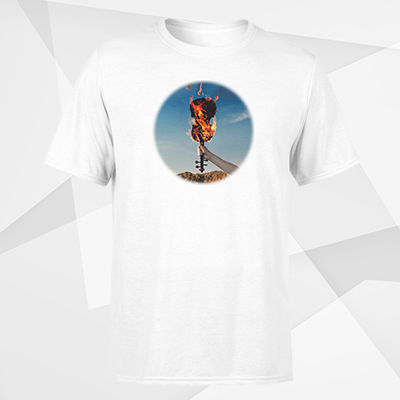 Friends Artwork Design White T-Shirt