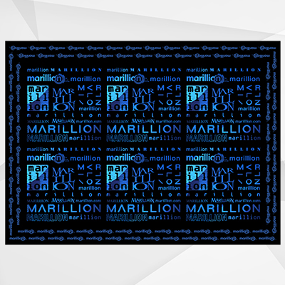 Marillion Logo Design 100% Cotton Lawn Scarf