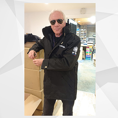 Seasons End Design Jacket Black Parka Jacket