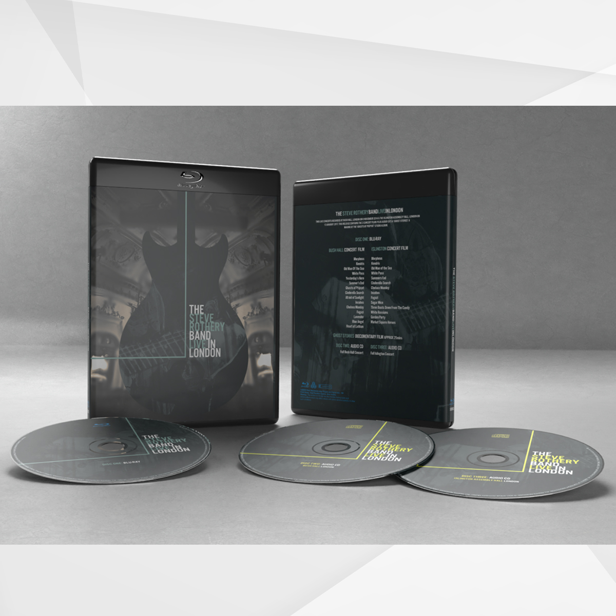 THE STEVE ROTHERY BAND LIVE IN LONDON BLU-RAY