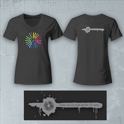An Hour Before It's Dark Ladies Album T-Shirt Album Cover Ladies Shirt