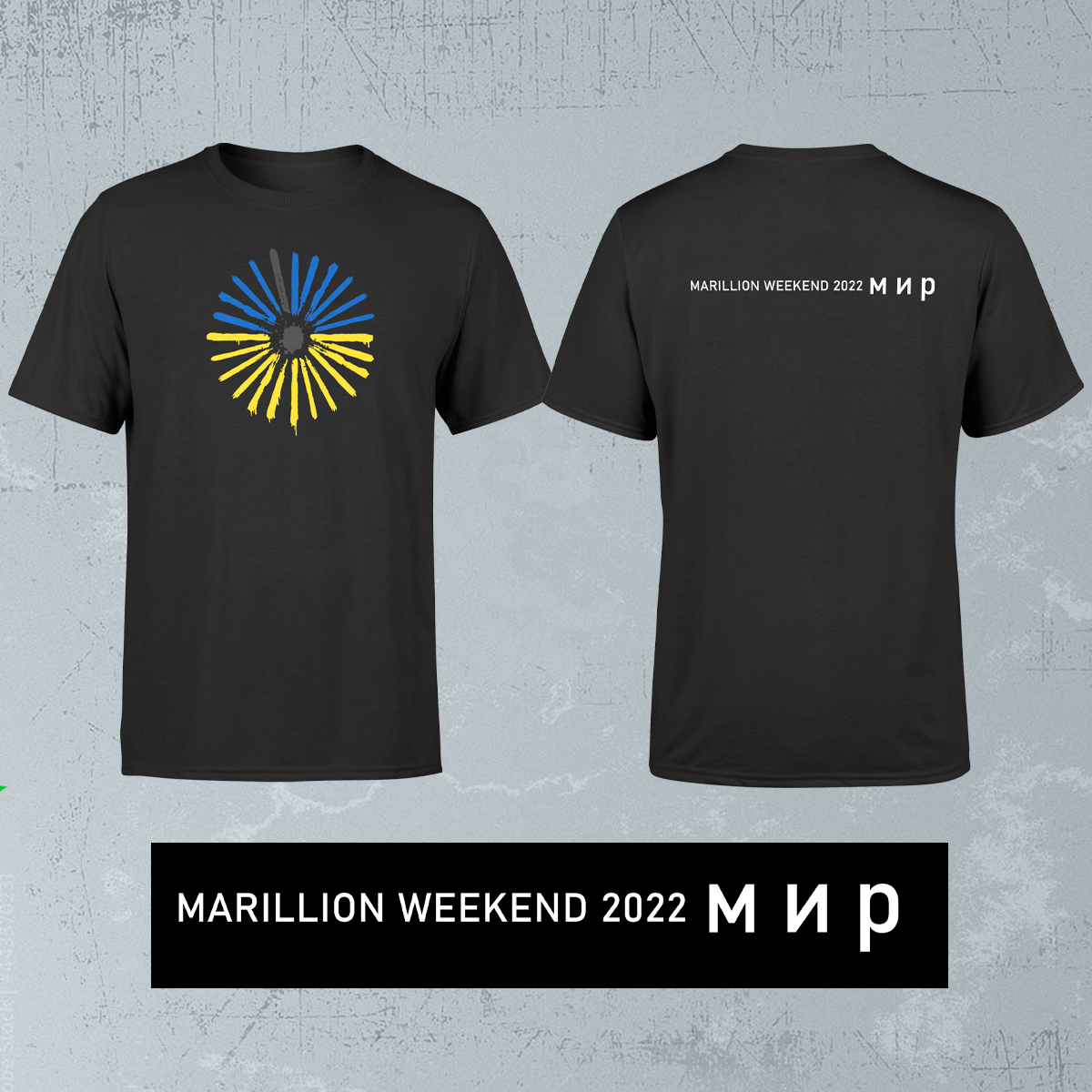 MW 2022 - Poland Ukraine Shirts Men's Black T-Shirt