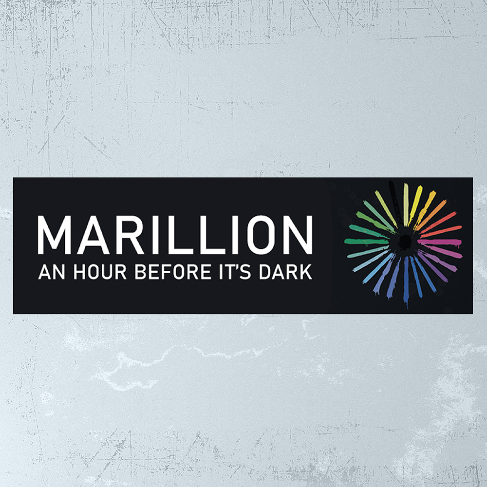Marillion An Hour Before It's Dark Album Cover Car Sticker