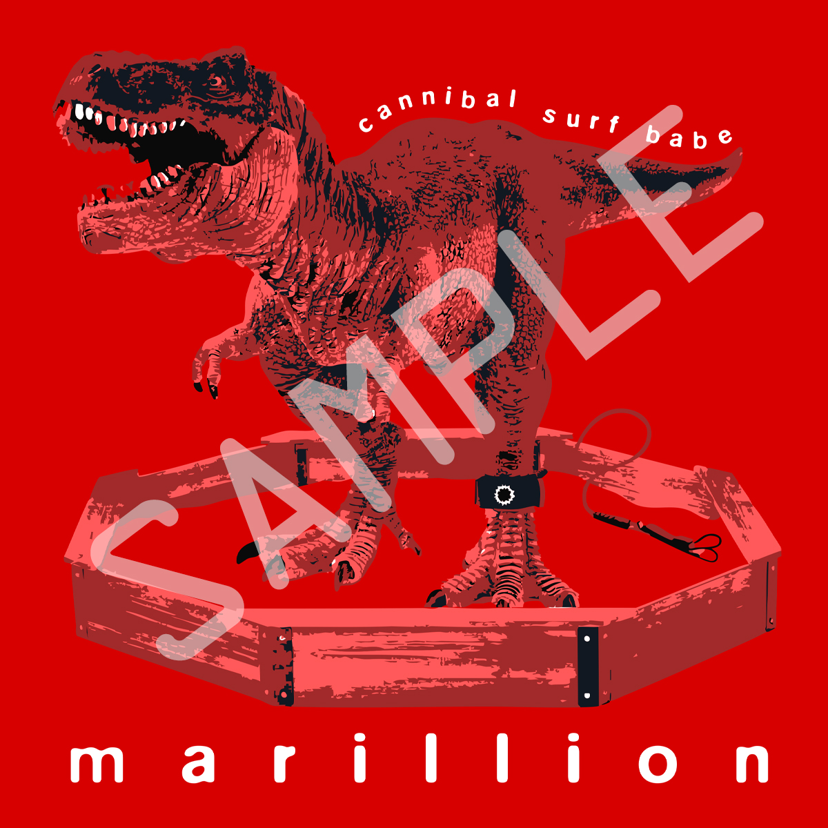 Cannibal Surf Babe Men's T-Shirt 