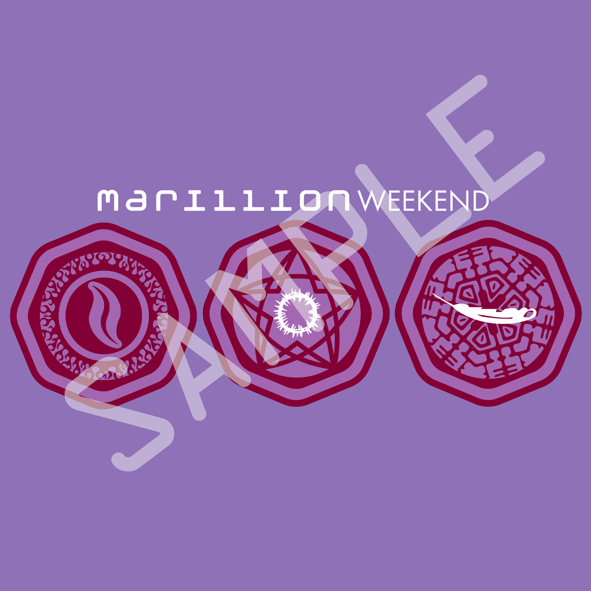 MARILLION WEEKEND 2025 PURPLE TOTE BAG