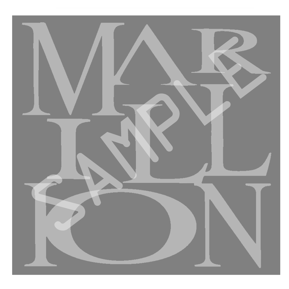 MARILLION METAL PIN BADGE