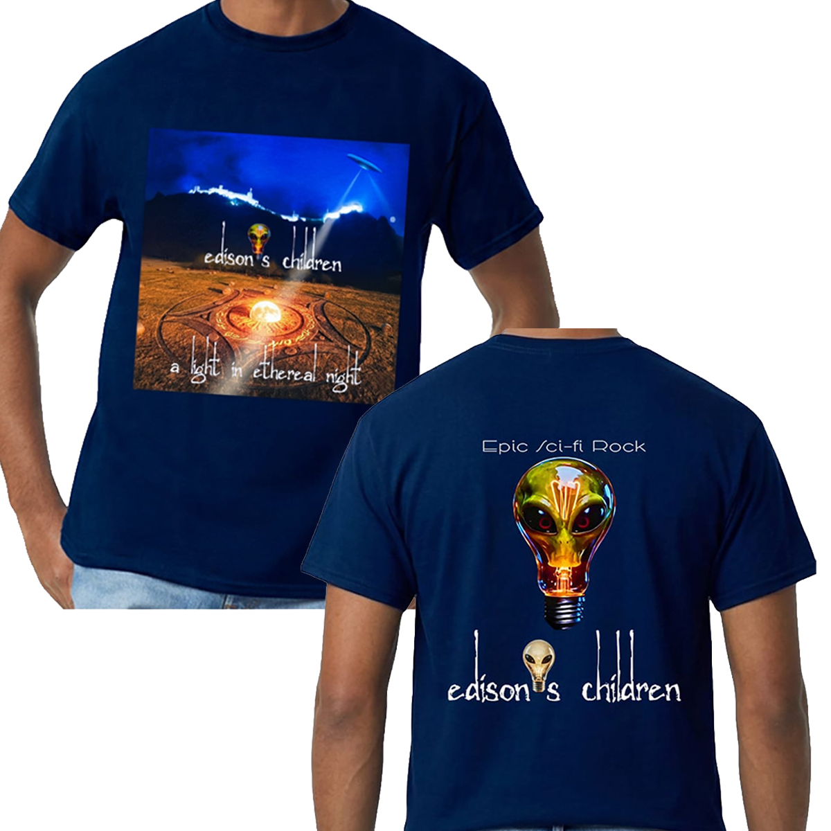 Edison's Children - A Light In Ethereal Night T-Sh 