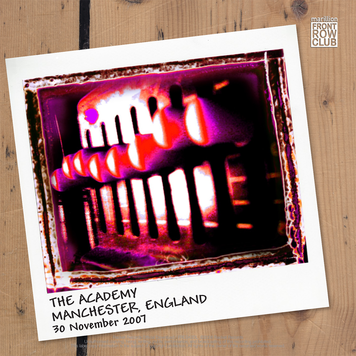 FRONT ROW CLUB ISSUE 43 LIVE ALBUM DOWNLOAD FLAC