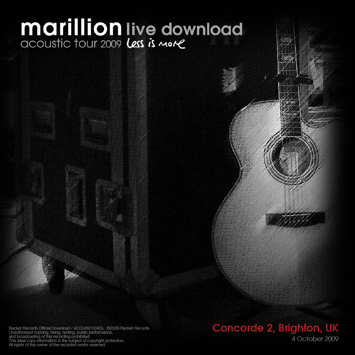 Concorde 2, Brighton, UK<br> 4th October 2009 Live Download 256kbps